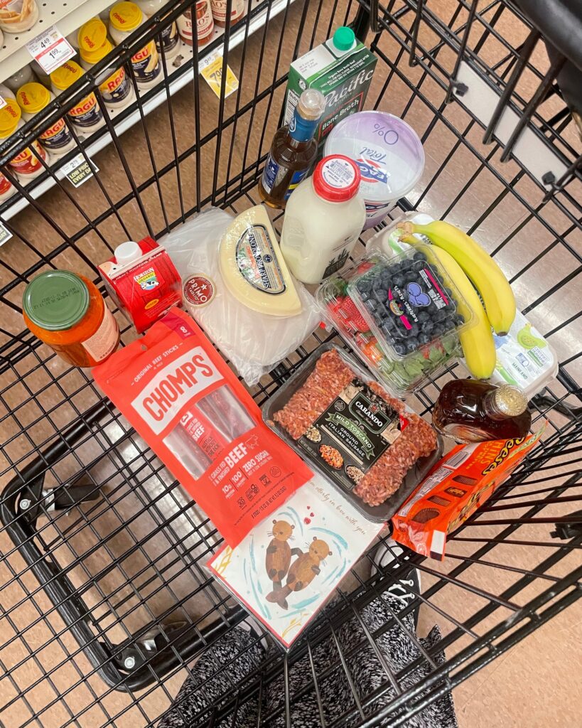 Protein bars, yogurt, jerky, and shakes for quick protein intake